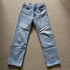 Agolde straight leg jeans